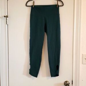 Old Navy Go Dry Teal Green Crop Leggings Medium PowerSoft